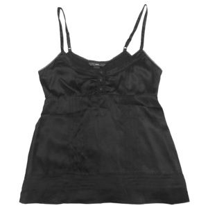 Silky Black Tank